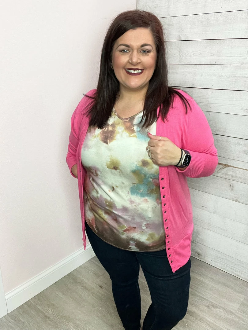 Zenana "Spring Sweetie" Button Cardigan Clothing 2 Zenana "Spring Sweetie" Button Cardigan Clothing