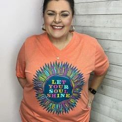 Oliver & Otis Clothing Let Your Soul Shine Graphic Tee