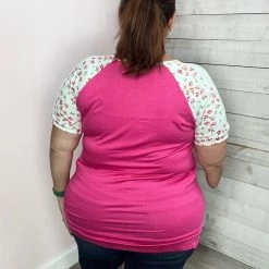 Celeste "Lead The Way" Short Sleeve Top- Floral Clothing 6 Celeste