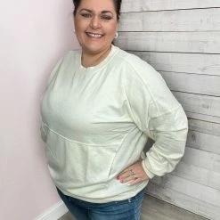 Sew In Love "Best Behavior" Crewneck Sweatshirt- Ivory **Sales Are Final** Clothing 9 Sew In Love