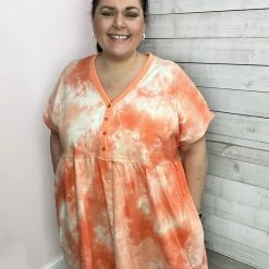 Cotton Bleu "Fabulous Time" Tie-Dye Babydoll Dress *FINAL SALE* Clothing