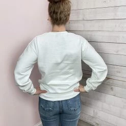 Phat Clothing Mama White Sweatshirt