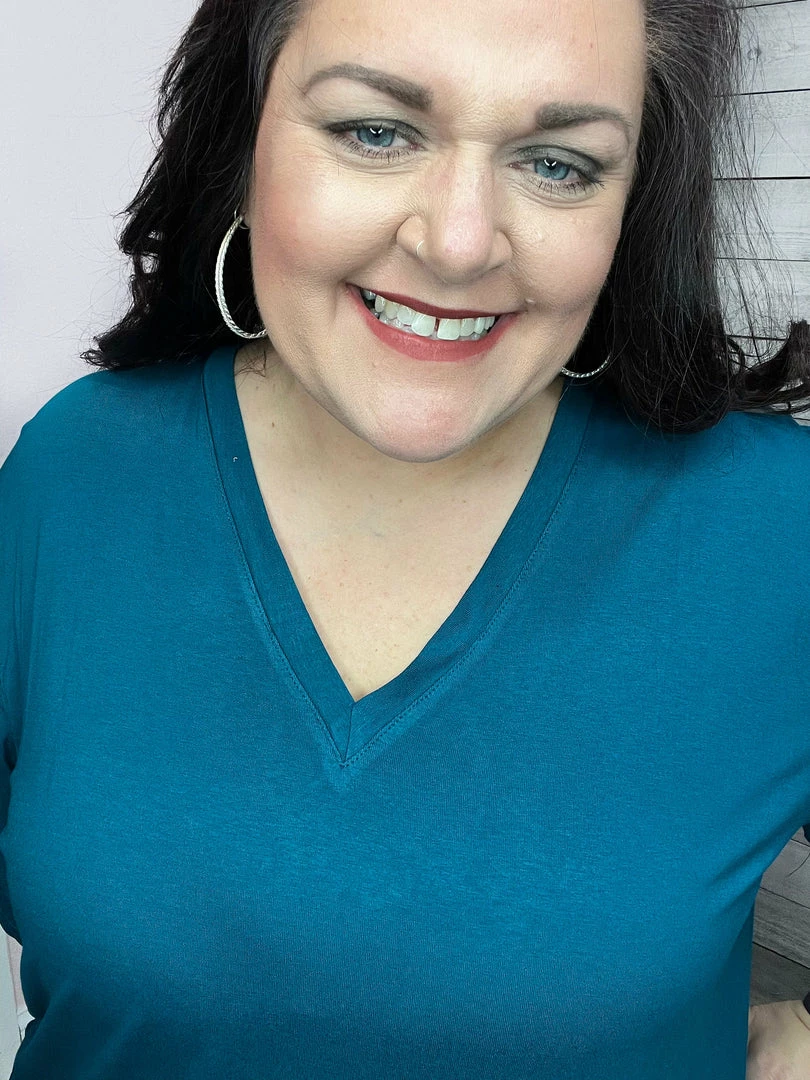 Sew In Love Clothing "Classic Comfort" V Neck Short Sleeve Top 11 Sew In Love Clothing "Classic Comfort" V Neck Short Sleeve Top