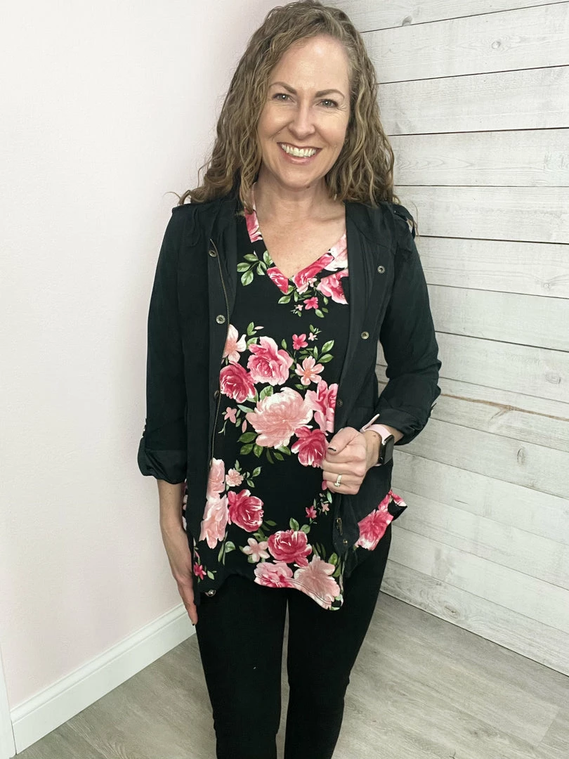 Blu Pepper Clothing "Effortless Vibes" Lightweight Woven Jacket *FINAL SALE* 1 Blu Pepper Clothing "Effortless Vibes" Lightweight Woven Jacket *FINAL SALE*