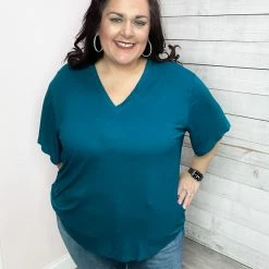 Sew In Love Clothing "Classic Comfort" V Neck Short Sleeve Top 15 Sew In Love Clothing