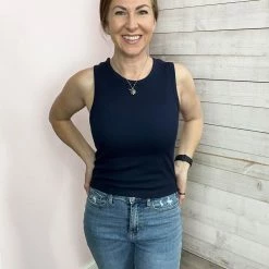 La Miel Clothing "Stroll Around" Ribbed Tank Top