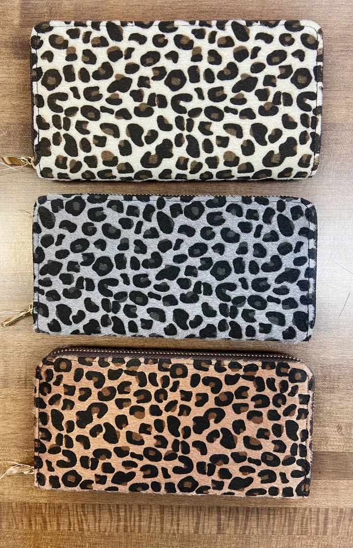 Accessorize Me New Arrivals Faux Fur Animal Print Wallet 1 Accessorize Me New Arrivals Faux Fur Animal Print Wallet