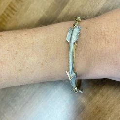 What's Hot "Kelly" Gold And Silver Arrow Bracelet