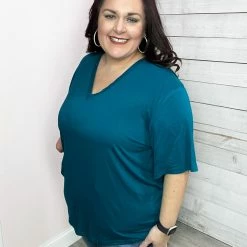 Sew In Love Clothing "Classic Comfort" V Neck Short Sleeve Top 16 Sew In Love Clothing