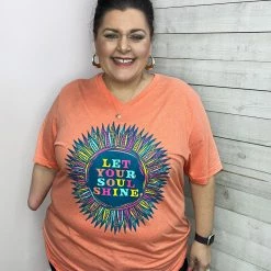 Oliver & Otis Clothing Let Your Soul Shine Graphic Tee