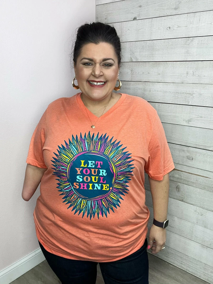 Oliver & Otis Clothing Let Your Soul Shine Graphic Tee 2 Oliver & Otis Clothing Let Your Soul Shine Graphic Tee