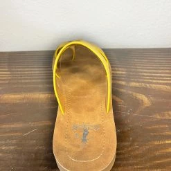 Corkys Clothing "Sandcastle" Yellow Strap Sandal