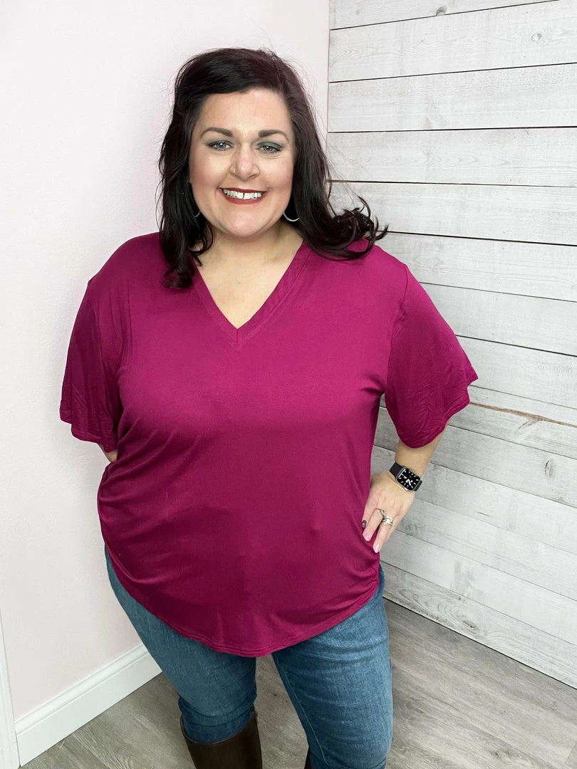 Sew In Love Clothing "Classic Comfort" V Neck Short Sleeve Top 9 Sew In Love Clothing "Classic Comfort" V Neck Short Sleeve Top