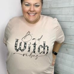 Swag Tees Bad Witch Vibes Graphic Tee