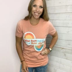 Haute Mess Clothing The Sun Must Set To Rise Again Graphic Tee *FINAL SALE*