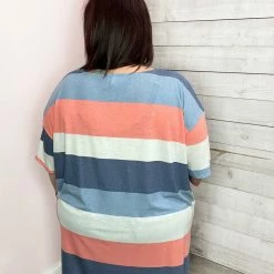 Emerald "Pleasant Views" Multi Colored Stripe Top *FINAL SALE* 9 Emerald