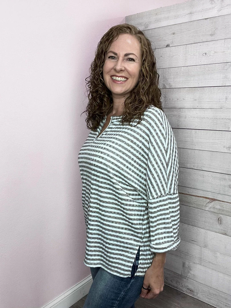 Blumin Clothing "Her Moment" Oversize Striped Top 1 Blumin Clothing "Her Moment" Oversize Striped Top