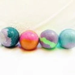 Swanky Sweet Pea Marble Mystery Bath Bomb