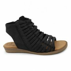 Blowfish New Arrivals "Boxer" Strappy Sandal- Black