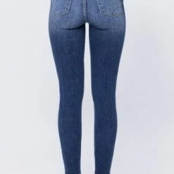 Judy Blue Hi-Rise Button Fly Skinny- 82319 Clothing