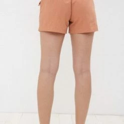 Cozy Casual "Pure Bliss" Flap Pocket Drawstring Shorts