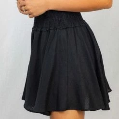 White Birch "Love You More" Skirt With Built In Shorts *FINAL SALE* Clothing