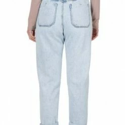 Clothing Zenana Paperbag Waist Barrel Jean- DOP-1595AB