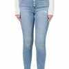 Clothing Zenana High Rise Button Fly Skinny Jean- DPP-1704SS