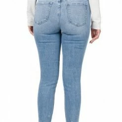 Clothing Zenana High Rise Button Fly Skinny Jean- DPP-1704SS