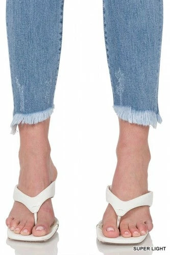 Clothing Zenana High Rise Button Fly Skinny Jean- DPP-1704SS 3 Clothing Zenana High Rise Button Fly Skinny Jean- DPP-1704SS