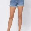 Judy Blue Hi-Rise Cuffed Shorts- 150096
