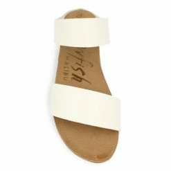 Blowfish "Monro" Double Strap Sandal- White