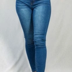 White Birch Clothing "Last Farewell" Hi-Rise Denim Jean- Blue