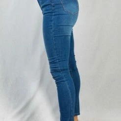 White Birch Clothing "Last Farewell" Hi-Rise Denim Jean- Blue