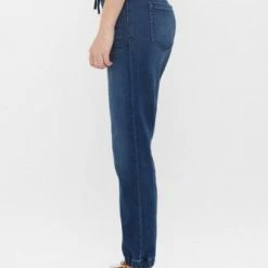 Clothing Mica Denim Hi-Rise Mom Fit Jogger- MDP-G113