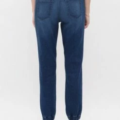 Clothing Mica Denim Hi-Rise Mom Fit Jogger- MDP-G113 6 Clothing Mica Denim Hi-Rise Mom Fit Jogger- MDP-G113