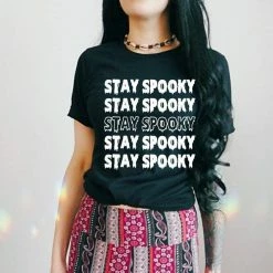 Swag Tees Clothing Stay Spooky Graphic Tee