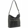Accessorize Me New Arrivals "Bailey" Crossbody With Double Tassel Zippers